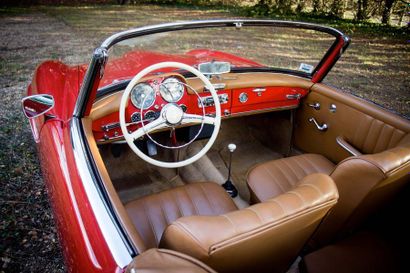 1959 Mercedes Benz 190 SL Type R121 Numéro de série 121040-01-4269

Bel état de restauration

Important...