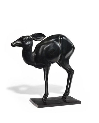 null Christa WINSLOE-HATVANY(1888-1944) SUSSE frères Fondeur « Antilope » modèle...