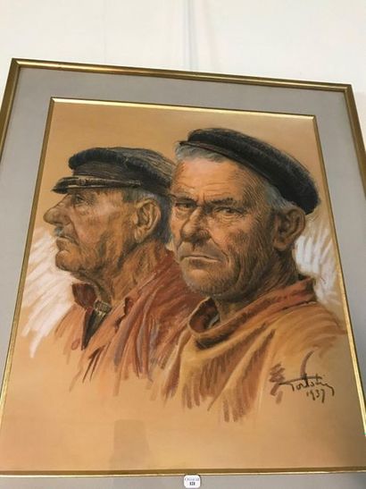null FISHING PORTRAIT

Pencil 

Signed lower right

Dated 1937

53 x 44cm