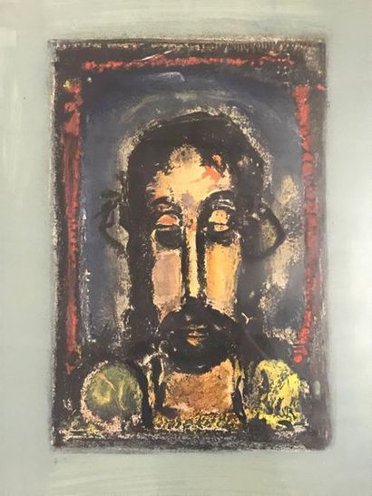 null G. ROUAULT (1871-1958)

Face of Christ

H.C. Lithography

60 x 45 cm at sig...