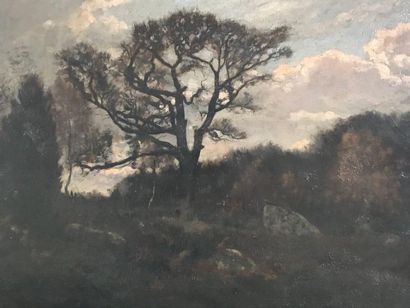 null Rock in the forest of Fontainebleau

Oil on panel

An oil on canvas of Bonneton...