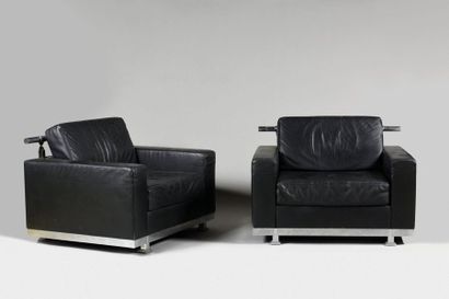 null RICARDO BOFILL (Born in 1939)

DURLET Publisher

Model "Swift"

Pair of armchairs...