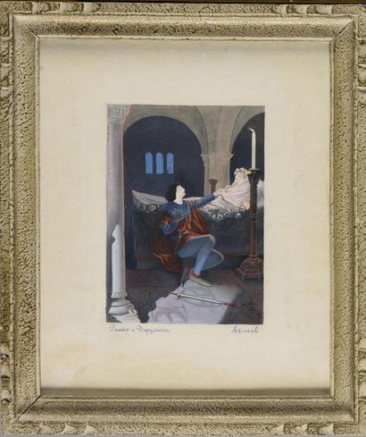 null RUSSIAN SCHOOL of the 20th century

Romeo and Juliet

Gouache on paper

18 x...