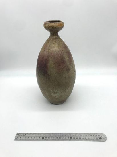 Alexandre BIGOT Alexandre BIGOT

Ovoid vase with narrow neck in flamed stoneware

36...