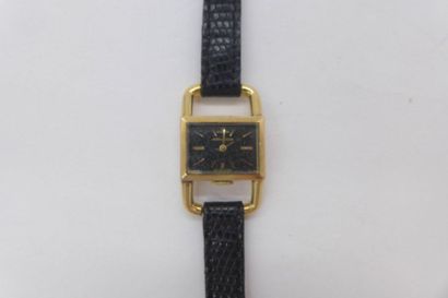 JAEGER-LECOULTRE Ladies' watch in 18K yellow...
