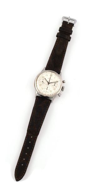 null BREITLING 765 Wakmann PREMIER. Circa 1960. Rare example of the last model of...