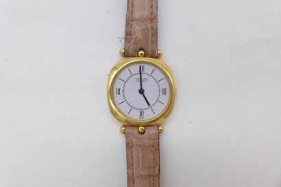 VAN CLEEF & ARPELS Wrist watch in 18K yellow...