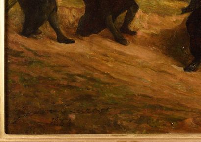 null 
GUSTAVE COURBET, THE RETURN OF THE CONFERENCE: REDISCOVERY OF A TABLE

Disappeared

Attributed...