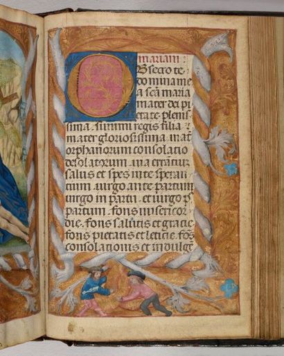  Atelier ganto-brugeois de Simon Bening, premier quart du XVIe siècle Livre d’Heures...