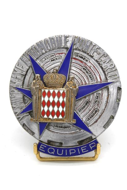 null Badge Equipier du XXXIII° Rallye Monte Carlo 1964

Badge Equipier du XXXIII°...