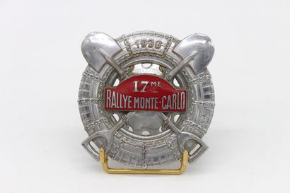 Badge du 17° Rallye Monte Carlo 1938 
Badge...