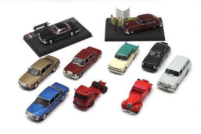 null Miniature vehicles and diorama

All miniatures are 1/43rd size and without box.

-...