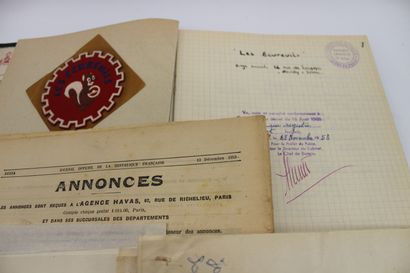 null Official register, badge and archives of the stable "Les Ecureuils".

The stable...