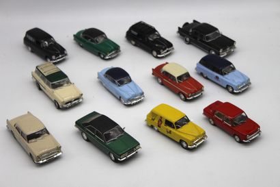 null Simca Model Vehicles - N°1

All miniatures are 1/43rd and without box.

- Simca...