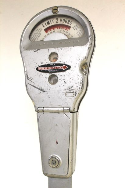 null American parking meter 40's

U.S.A. "Parc O Meter" U.S.A. 40's, for 1, 5 and...