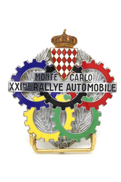 null Badge of the XXIst Monte Carlo Rally 1951

Badge of the XXIst Monte Carlo Rally...