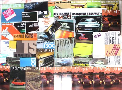 null Documentation Renault De 1970 à 1980

Lot de documentation sur les modèles Renault...