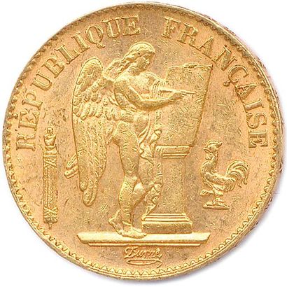 IIIE RÉPUBLIQUE 1870-1940 20 Francs or au...