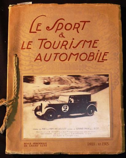 null Sport et Tourisme Automobile, Août 1925 "Les Grands Prix de l'ACF".