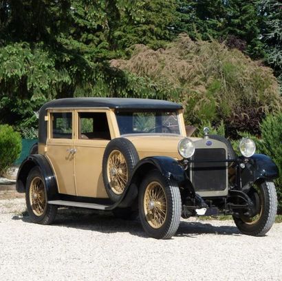1927 DELAGE Type DI Châssis n° 19535 Carte grise de collection Louis Delage, ingénieur...