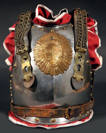 null Cuirasse de cuirassier de la Garde Royale 1815-1825 troupe, dérivée du modèle...