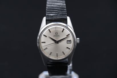  OMEGA (seamaster automatic ref: 14701-2), circa 1954 Sports watch in steel with...