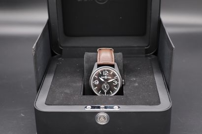 null BELL & ROSS 2019. Réf BRV123-BL-CA/SCA. Numéro de série : BR12395SC10122. Montre...