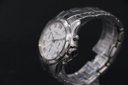  RAYMOND WEIL Automatic Circa 2010. Ref: V061424/7260. glossy stainless steel chronograph,...