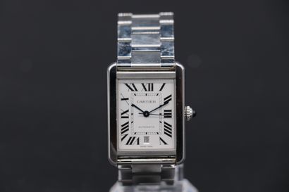 null CARTIER Tank Circa 2018. Ref : 3800. Serial number : 419616XY. Stainless steel...