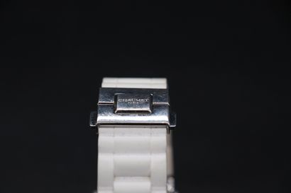 null CHAUMET "Class One" Ref. 626, circa 2005 Elegant sports bracelet watch in steel...