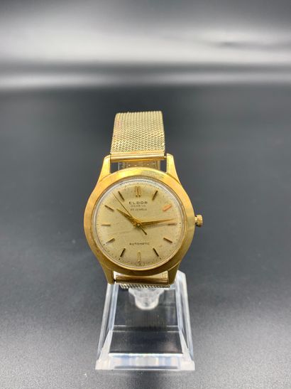 null ELDOR Genève Automatic Circa 1960. Ref : 350215. Watch in 18K yellow gold, round...