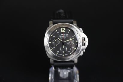 null PANERAI LUMINOR CHRONO DAYLIGHT. OP6699 SOLD IN NOVEMBER 2010 Bracelet watch...