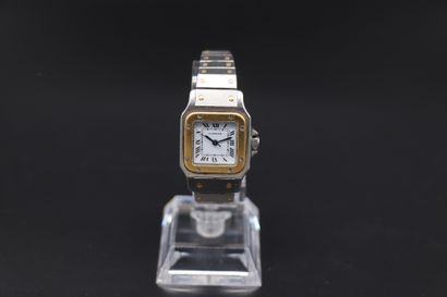  CARTIER Santos Circa 1990. Serial number: 090276382. Ladies' Cartier bracelet watch...