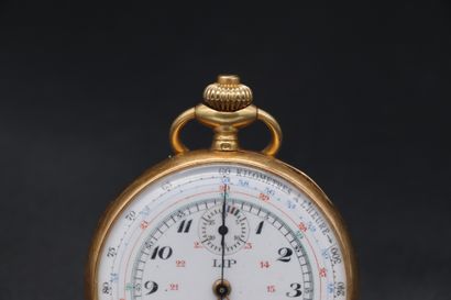  LIP Sport Chronograph Tachometer Circa 1925. Serial number: 31522. Pocket chronograph...
