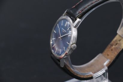  LONGINES DEVILLE « extra-plate » Circa 1970 Réf 16474724 Montre bracelet en acier,...