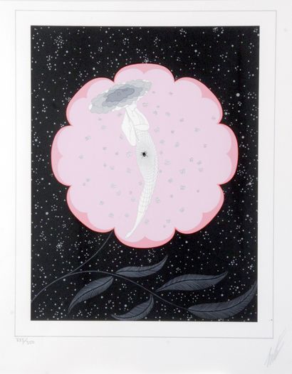 null ERTE (1892-1990) Monte-Carlo, 1983 Silkscreen Signed and Numbered, 333/350 69...