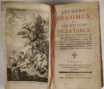 null [MARIN (François)]. Les Dons de Comus, ou les Délices de la table. À Paris,...