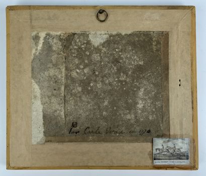null ECOLE FRANCAISE vers 1800 Cavalier Plume et encre de chine, aquarelle 14 x 17,5...