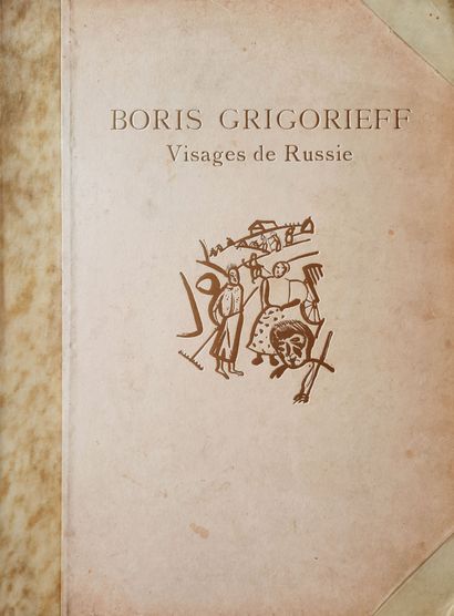  GRIGORIEFF BORIS (1886-1939) LOT DE DEUX...