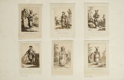 null SET OF 3 ENGRAVINGS : 

1) A shaman of Tatars the Theleutus. Engraved by E....