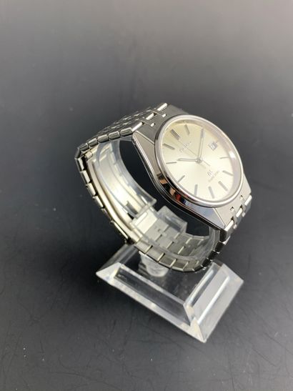 null SEIKO Grand Seiko Circa 2015. Ref: 9587.8000/ 891143. Steel wristwatch, tonneau...