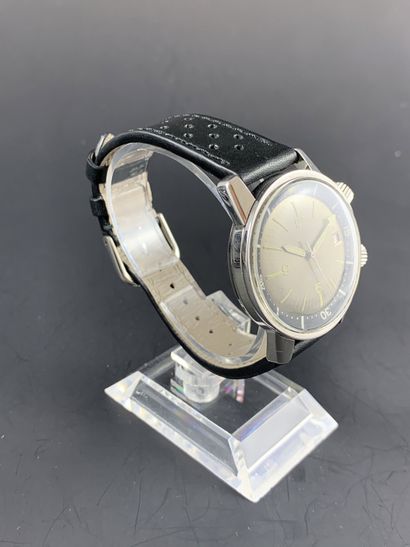 null MYR About 1970. Ref: 203344. Case back ref: 3-68. Stainless steel diver's wristwatch,...