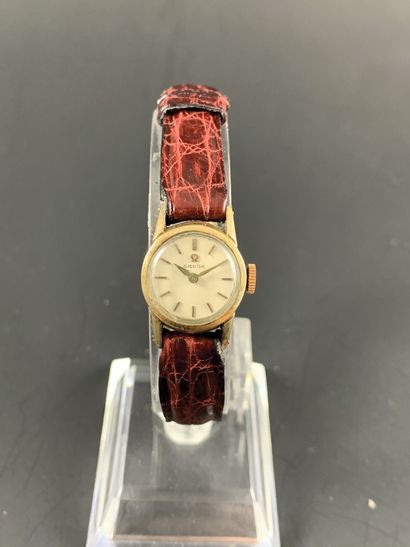 OMEGA Ref: 2778-18. Circa 1950. Yellow gold-plated...
