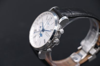 null LOUIS ERARD 1931 Automatic Circa 2010. Ref : 231. Stainless steel chronograph,...