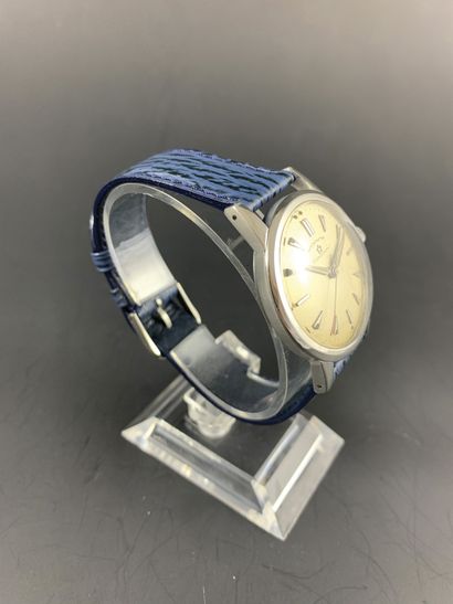  ETERNA-MATIC Chronometer Vers 1970. Réf: 3457273. Montre bracelet en acier inoxydable,...