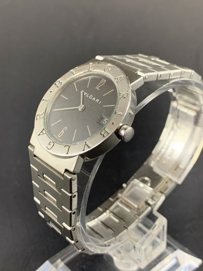 null BULGARI Lady About 2000. Ref: BB30SSD / M62873. Stainless steel lady's wristwatch....