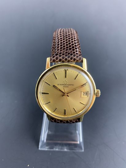 ETERNA-MATIC 3000 About 1960. 18K yellow...