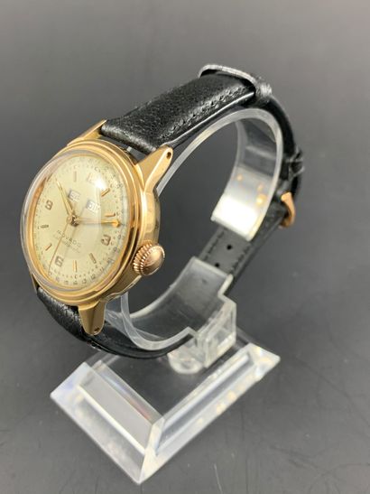 null MOVADO Calendomatic Vers 1960. Réf. de fond de boite: A251310 / R6351. Montre...