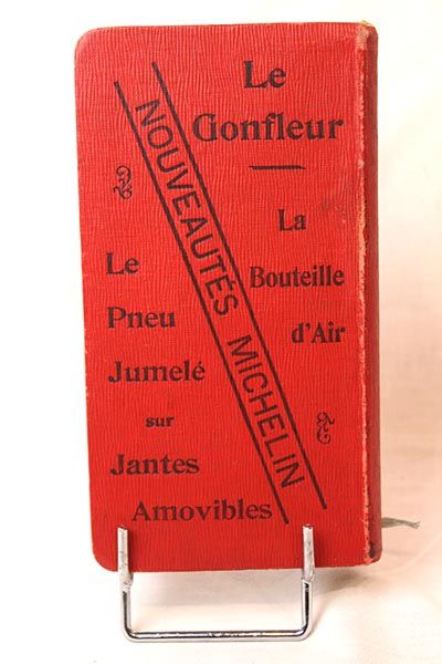 GUIDE MICHELIN 1908 Exemplaire de la 9ème année du célèbre guide rouge Michelin avec...