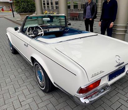 1967 MERCEDES-BENZ 250SL PAGODE 
Serial number 11304310000772

Soft top and hard-top

Perfectly...